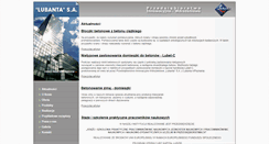 Desktop Screenshot of lubanta.pl